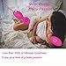 Kegel Exercise Weights - Kegel Balls with Remote Control & Bonus Ebook | Ben Wa Balls | Women Beginners & Advanced | Doctor Recommended | Bladder Control | Pelvic Floor (Pink) (4pcs Set)