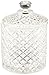 Fifth Avenue Crystal Muirfield Faceted Crystal Covered Jar- 5-1/2-Inch D by 8.25-Inch H