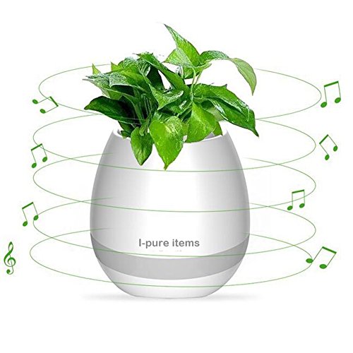 I-pure items plant pots,music flower pot smart wireless…