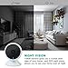 Panamalar Smart Home Camera,1080P WiFi Video Baby Camera with Alexa Voice Control/Night Vision/Two-Way Audio/Motion Detection, Intelligent Indoor Security Camera for Baby/Elder/Pet Controlled by Phone