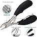 Lulultn Heavy Duty Toe Nail Clippers Toenail Clippers for Thick Nails Toenails for Seniors Men
