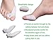 Bunion Corrector,Bunion Splint,Gel Bunion Pads for Foot Health Care,Toe Separators Spacers Straighteners-Relief Pain in Hallux Vagus,Big Toe,Tailors Bunion.Big Toe Joint.