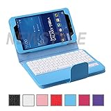NEWSTYLE Removable Wireless Bluetooth Keyboard ABS Plastic Laptop Stylish Keys and Protective Case For Samsung Galaxy Tab 4 7.0
