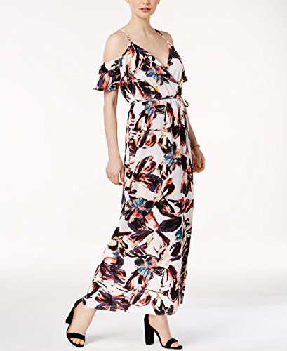 bar iii pleated maxi dress