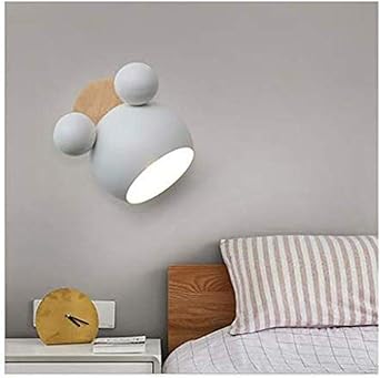 pared led moderna macaron dormitorio