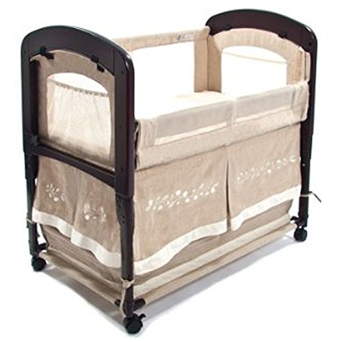 Arms Reach Mini Arc Convertible Cosleeper Bedside Cocoa