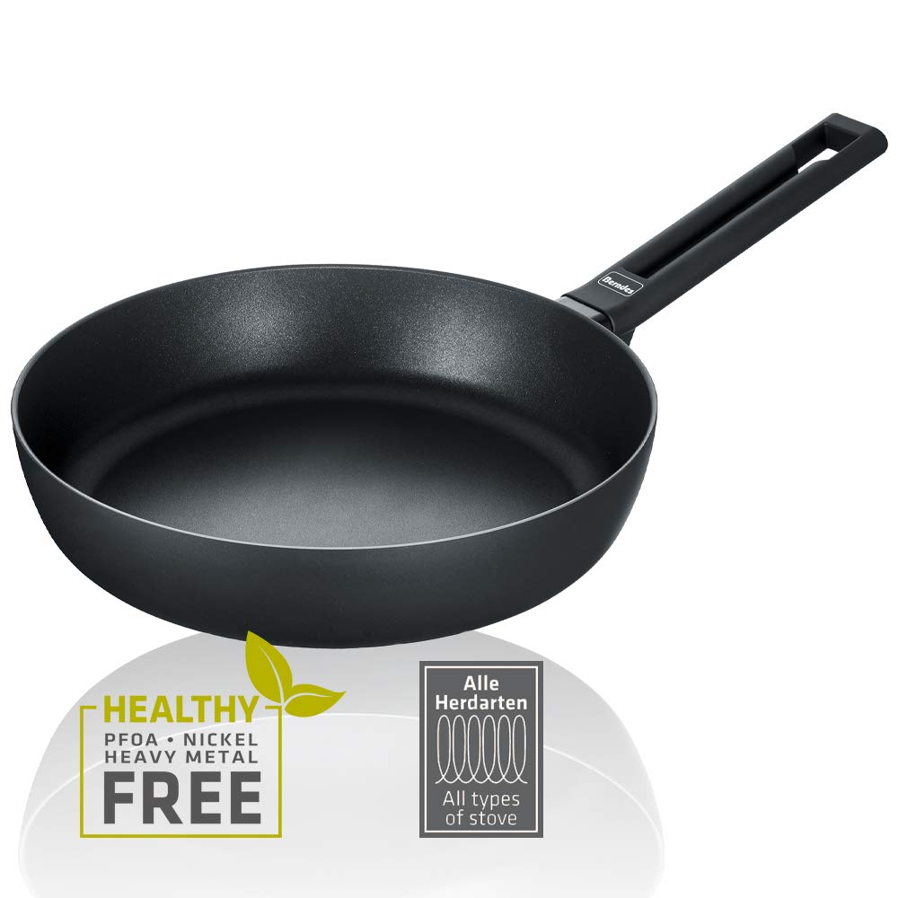 Berndes 11325 Aluminium Induction Sauté Pan 24 cm Aluminium Black