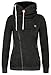 MeiC Womens Full Zip-up Hoodie Sweatshirt Top