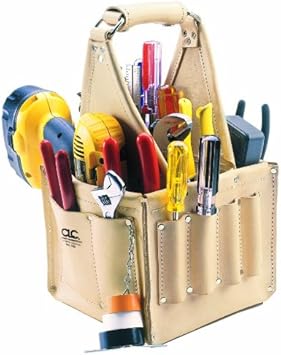 CLC Custom Leathercraft 526 Electrician's and Maintenance Tool Pouch, Heavy Duty, 17 Pocket