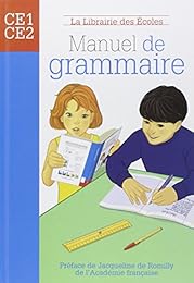 Manuel de grammaire, CE1-CE2