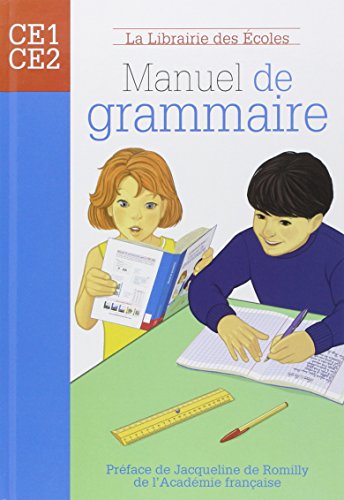 Manuel de grammaire, CE1-CE2