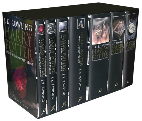 Harry Potter Box Set, Books 1 - 7 : Adult Cloth by J. K. Rowling (November 19,2007)