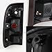 AKKON - For Ford F250/F350/F450 Superduty OE Replacement Black Tinted Tail Lights Driver/Passenger Rear Lamps Pair