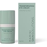 Marini SkinSolutions Transformation Eye Cream - Visibly Improves Texture, Wrinkles & Hydration with Anti-Aging Peptides, Growth Factors & Hyaluronic Acid - Cruelty Free - Made in the USA - 0.5 oz