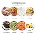 Chosky 100PCS Mylar Foil Bags Flat Vacuum Seal Bags Aluminum Foil Smell Proof Pouches Long Term Food Storage Bags 3.9
