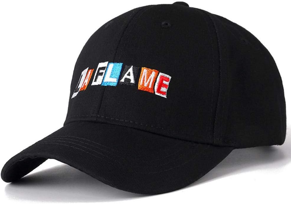 New Cotton Cap LA Flame Dad Hat Travis Scotts Embroidery Baseball Camouflage 54cm-60cm