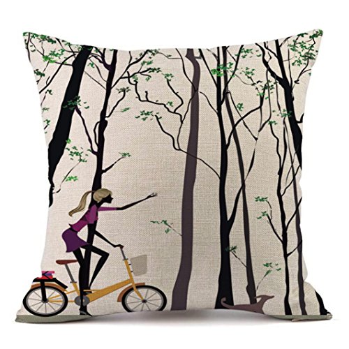 image for Hot Sell Creative Pillowcase, Leyorie Valentine's Day Throw Pillow Cas