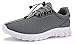 JUAN Men's Running Shoes Fashion Breathable Sneakers Mesh Soft Sole Casual Athletic Lightweight (10US/44EU,Men, Dark Gray)