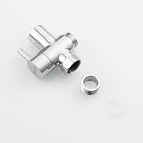 Tecmolog Brass Sink Valve Diverter 3 Way Chrome M22 to M24 SBA021C view 9