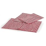 Camco 51021 Table Cloth Set with Table and Bench Covers (Red/White)