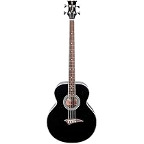 Amazon.com: Dean Acoustic-Electric Bass, Classic Black