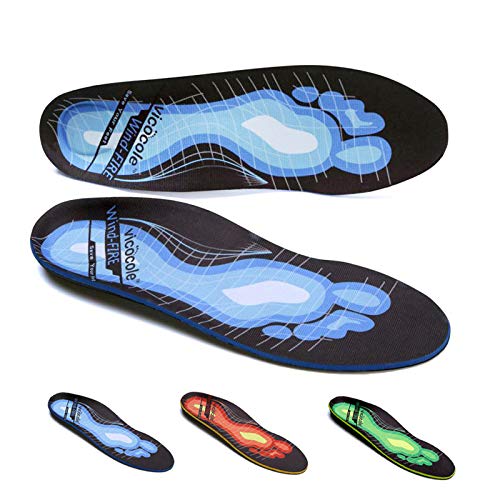 VOCOFA Plantar Fasciitis Insoles Arch Support Shoe Inserts Orthotic Insole Insert for Flat feet Over Pronation