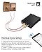 eSynic Bluetooth 5.0 Receiver Stereo Audio Amplifier 2 Channel Mini Hi-Fi Class D Integrated Amp Digital Power Amplifier with Bass and Treble Control 24V/4A Power Supply for Home Speakers 100W + 100Wthumb 4