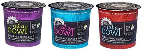 Chef Soraya Gluten-Free Eat A Bowl 3 Flavor Variety Bundle, 1 Ea: Cuban Black Beans &amp; Rice, Chipotle Beans &amp; Rice, Creole Red Beans &amp; Rice - 2.5 Ounces