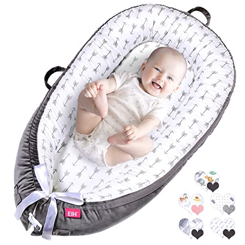 EIH Baby Nest,Baby Lounger Co-Sleeping Baby Bassinet for Bed