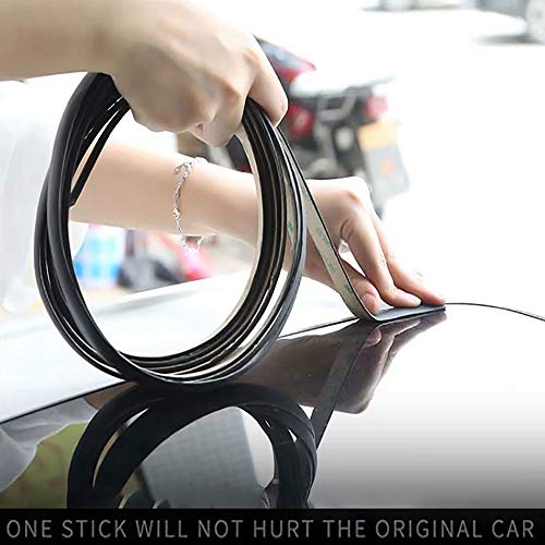 Lannmart 5 Meter Car Window Sealant Rubber Sunroof Triangular Waterproof Sealed Strips Seal Trim for Auto Vehicle Front Rear Windshield - Thumbnail 3