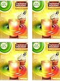 Air Wick Color Changing Scented Candle, Vanilla & Brown Sugar Scent , 4.23 ounce (4 Pack)
