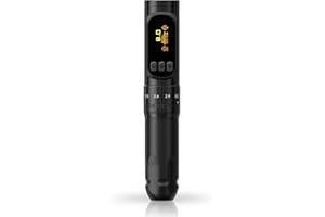 Ambition Sally 270 Rotary Tattoo Gun, Wireless Tattoo Machine with Adjustable Stroke 1300 mAh Battery 270 g.cm Torque Coreles