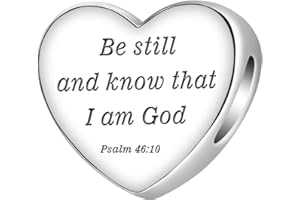 LUXILLA Love You Best Friend Grandma Wife Heart Charm 925 Sterling Silver Charms Fit for Bracelets Necklace Valentine's Day Mother's Day Jewelry Gift for Women