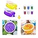 Gunsamg DIY Slime Kit Supplies for Kids,Clear Crystal Slime Making Kit, Fluffy Slime,Glitter,Colorful Foam Balls and Beads for Making Art Craft