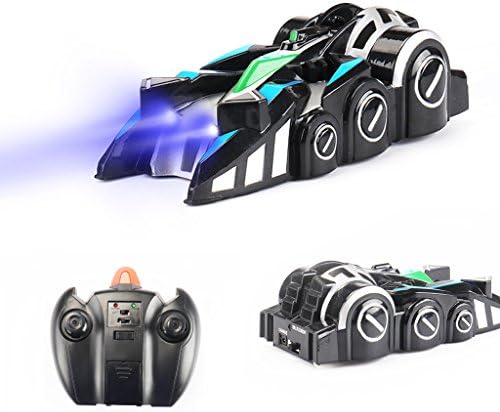 JUJUISM Remote Control Wall Climbing Car Stunt Car Sport Racing Vehicle 360° Rotating Toys for Kids Boys Girls