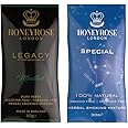 Honeyrose Legacy Menthol & Special Roll Your Own Smoking Herbal Mixtures, 100% Tobacco & Nicotine Free, 50gr. Pouch, All Natural Smokable Herbs, Quit Smoking, Made in England