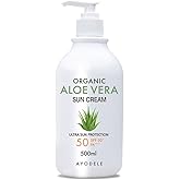 Ayodele Aloe Vera SPF50+ PA+++ Body and Face Sunscreen 16.9 oz