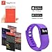 NewYouDirect, Activity Tracker Fitness Tracker Smart Watch Smart Band Wireless Bluetooth Sleep Monitor Wristband Running Pedometer Exercise for Android 4.3 IOS 7.0 (Dark Purple)