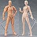 Tulas 2 Pcs/Set Action Figure Model, Human Mannequin Man /Woman Action Figure Equitment with Accessories Kit,Suitable for Sketching, Painting, Drawing, Artist, Kids, Cartoon Figures Action