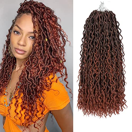 Copper goddess Copper Goddess Locs Crochet Hair