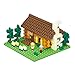 Nanoblock Swiss Log Cabin Building Set