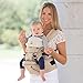 LÍLLÉbaby SeatMe Hip Seat Original Baby Carrier with Structured Seat Insert, Summer Sand
