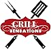 Grill Sensations Grill Top Pan, Small, 8.5
