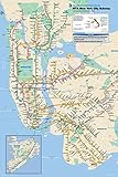 New York City Subway Map Poster Print
