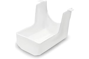 Hufopik Range Hood Light Cover, Compatible with Broan Range Hood Light Bulb, Compatible with Broan Replacement Parts, White