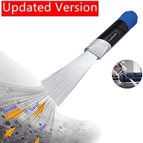 Upgraded Version Vacuum Attachments Universal Dust Pro Cleaner Fits Dyson Hoover Perfectly As Seen on TV, Cleaning Tools for Air Vents, Keyboards, Drawers, Cars, Jewelry, Plants, Pets