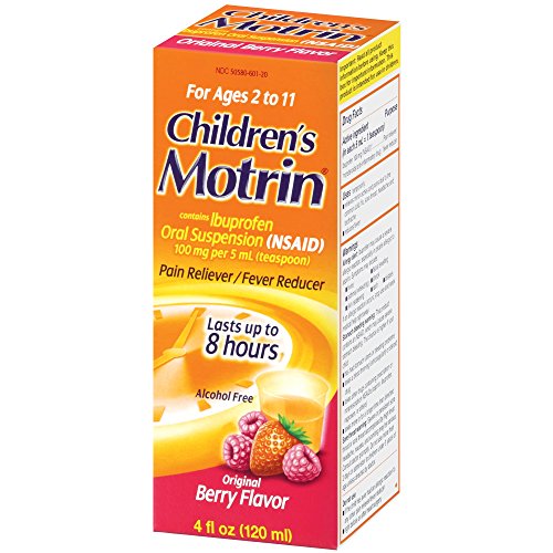 Children's Motrin Oral Suspension, Ibuprofen,Pain Relief, 4 Oz - Thumbnail 7