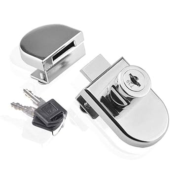 Jackbaggio New Furniture Closet Glass Door Lock Wine Cabinet Glass