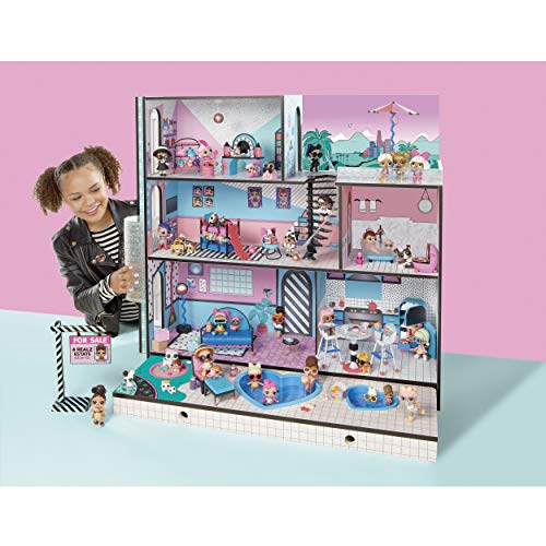 LOL Surprise OMG Fashion 3'×3' Wood Doll House w/85+ Surprises
