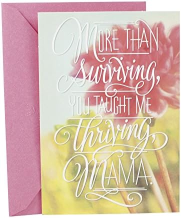 Hallmark Mahogany Birthday Greeting Card to Mother (You're My Life, Mama)